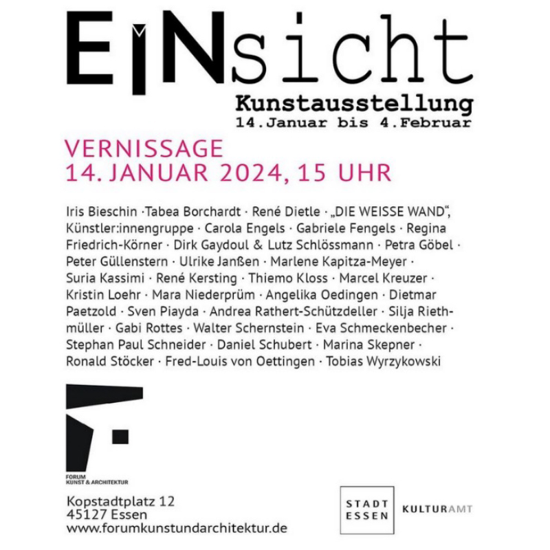 Einsicht Kunstausstellung in Essen